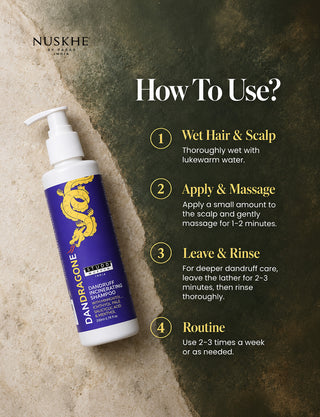 DANDRAGONE  I Anti-Dandruff Shampoo [ 200ml ]