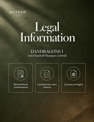 DANDRAGONE  I Anti-Dandruff Shampoo [ 200ml ]
