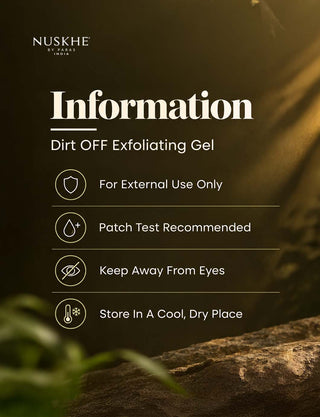 Dirt OFF Exfoliating Gel [ Pack of 2 ]