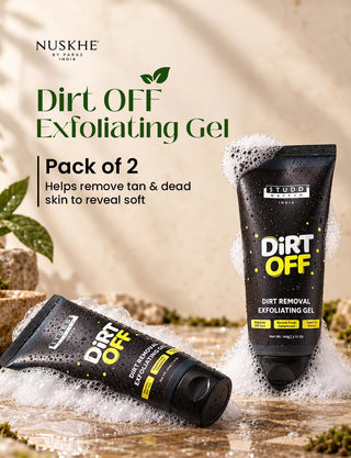 Dirt OFF Exfoliating Gel [ Pack of 2 ]