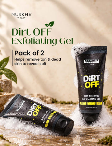 Dirt OFF Exfoliating Gel [ Pack of 2 ]