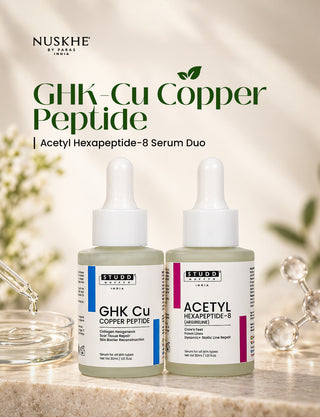 GHK-Cu Copper Peptide + Acetyl Hexapeptide-8 Serum Duo