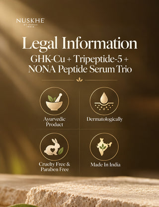 GHK-Cu + Tripeptide-5 + NONA Peptide Serum Trio