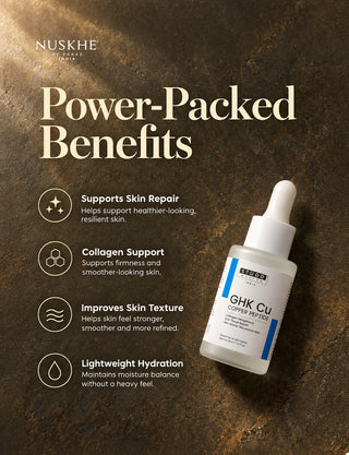 GHK Cu Copper Peptide Serum | Scar Repair & Collagen Support