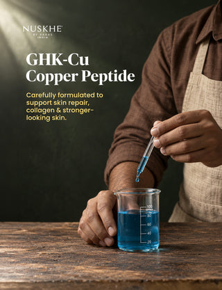 GHK Cu Copper Peptide Serum | Scar Repair & Collagen Support  [ Pack of 2 ]