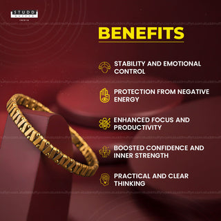 Gold Weave Hematite Sleek Bracelet