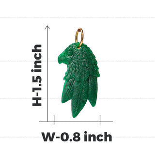 Green Aventurine Eagle Pendant