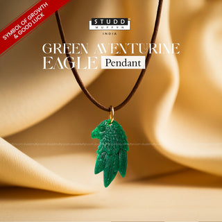 Green Aventurine Eagle Pendant
