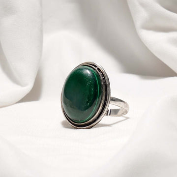 Green Malachite Ring
