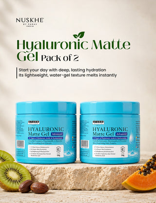Hyaluronic Matte Gel [ Pack of 2 ]