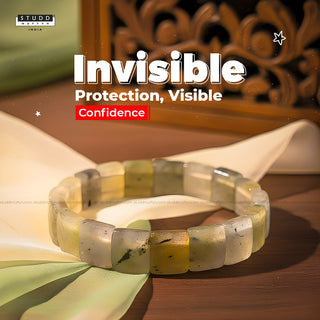 Labradorite Square Pyramid Bracelet