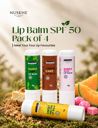 Lip Balm SPF 50 – Pack of 4