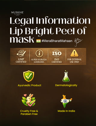 Lip Bright | Lip peel of mask