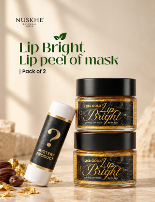 Lip Bright | Lip peel of mask [ Pack of 2 ]