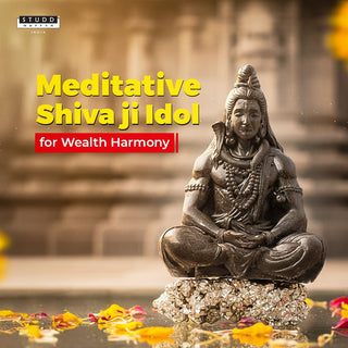 Lord Shiva on Pyrite Geode I Miniature Series