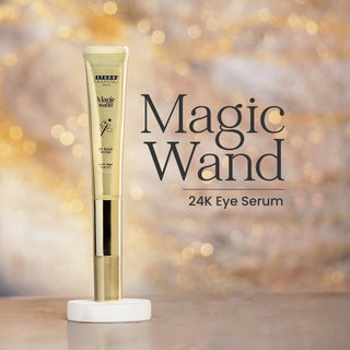 Magic Wand 24K Under-eye Serum with Massager