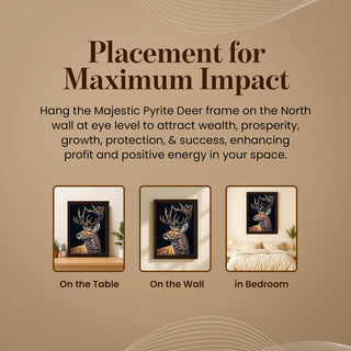 Majestic Pyrite Deer By Studd Muffyn