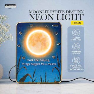 Moonlit Pyrite Destiny Neon Light Frame