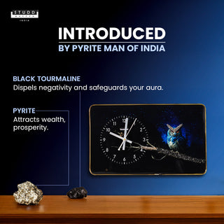 Nazar Protection Owl Clock