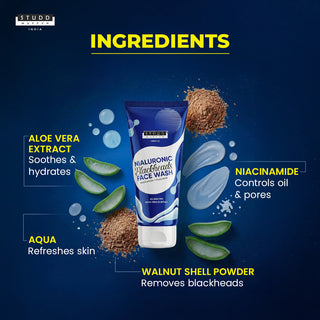 Nialuronic Blackheads Face Wash (99)