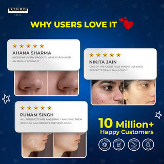 Nialuronic Blackheads Face Wash