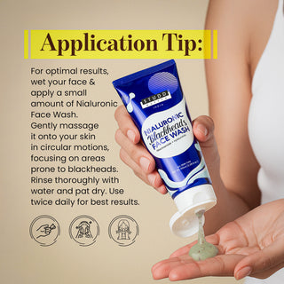 Nialuronic Blackheads Face Wash