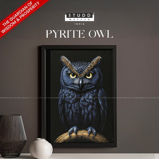 Pyrite Owl By Studd Muffyn
