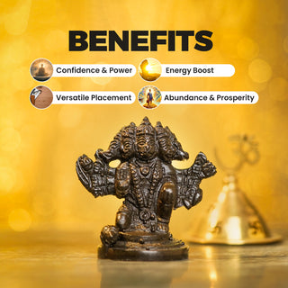 Panchmukhi Pyrite Hanuman