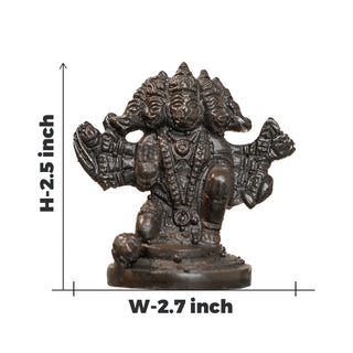 Panchmukhi Pyrite Hanuman