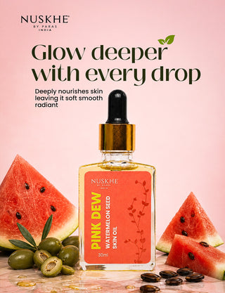 Pink Dew Watermelon Seed Skin Oil