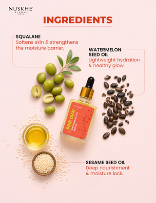 Pink Dew Watermelon Seed Skin Oil
