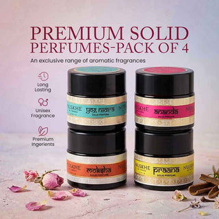 Solid Perfumes ( Pack of 4 )
