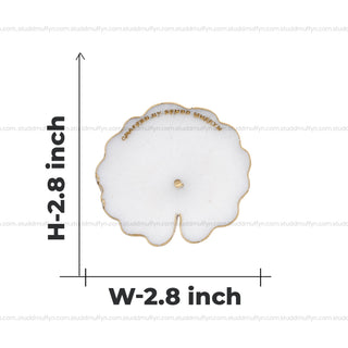 Pure Lotus Leaf Harmony Selenite Coaster