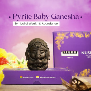 Pyrite Baby Ganesha