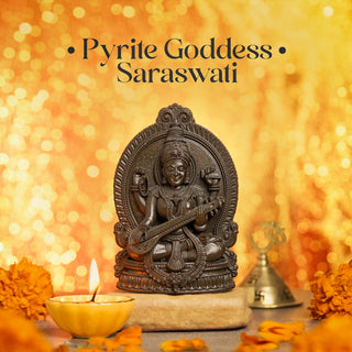 Pyrite Goddess Saraswati