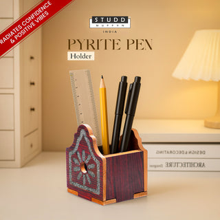 Pyrite Pen Holder