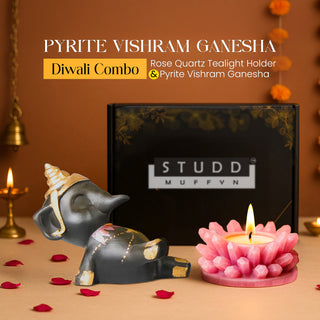 Pyrite Vishram Ganesha Diwali Combo