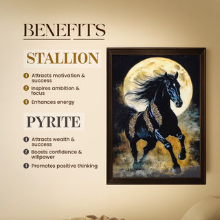 Pyrite Running Horse By Studd Muffyn