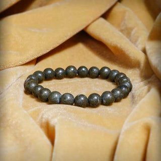 Riche Rich Combo (Pyrite bracelet + Black Obsidian Bracelet)