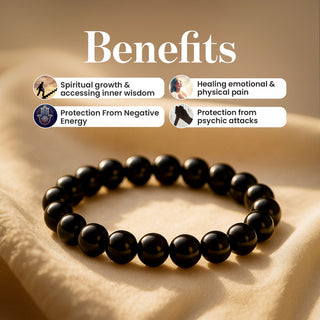 Riche Rich Combo (Pyrite bracelet + Black Obsidian Bracelet)