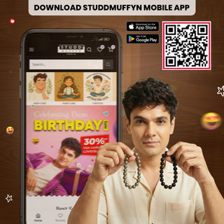 Richie Rich Combo (Pyrite bracelet + Black Obsidian Bracelet)