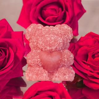 Rose Quartz Teddy Bear