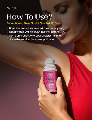 Secret Garden Glass Skin Pit Glow Roll-On Deo