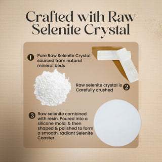 Selenite Coaster