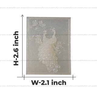 Selenite Peacock Recharging Block