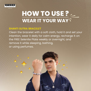 Shanti Sutra Pre-Healing Bracelet