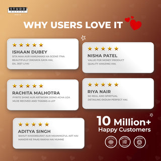 Sita-Hanumana Ashok Vatika Pyrite Plate