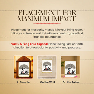 Sita-Hanumana Ashok Vatika Pyrite Plate