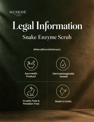 Snake Enzyme Scrub