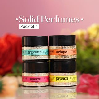 Solid Perfumes ( Pack of 4 )